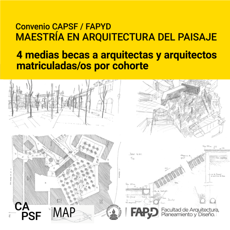 Convenio con FAPyD UNR | Maestría en Arquitectura del Paisaje