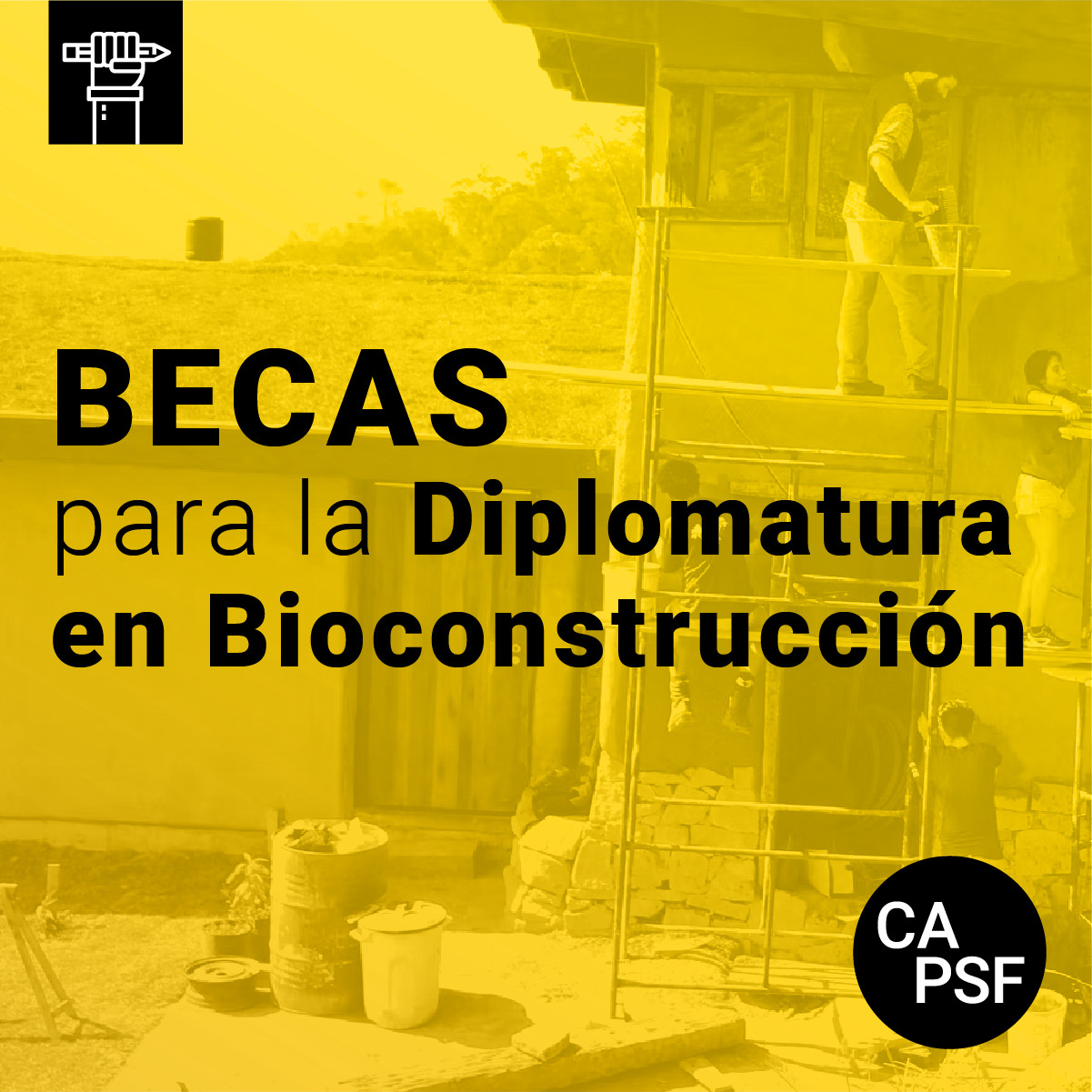 becas diplomatura bioconstruccion capsf