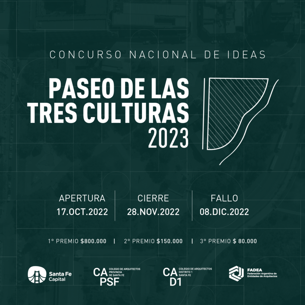 Concurso Nacional de Ideas Paseo de las Tres Culturas 2023