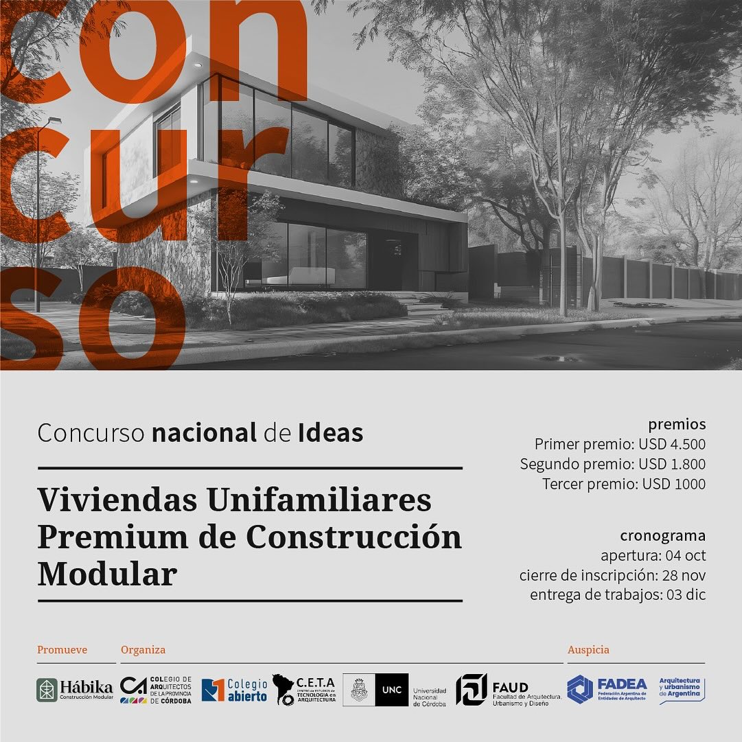 Concurso Viviendas Unifamiliares Premium De Construcción Modular