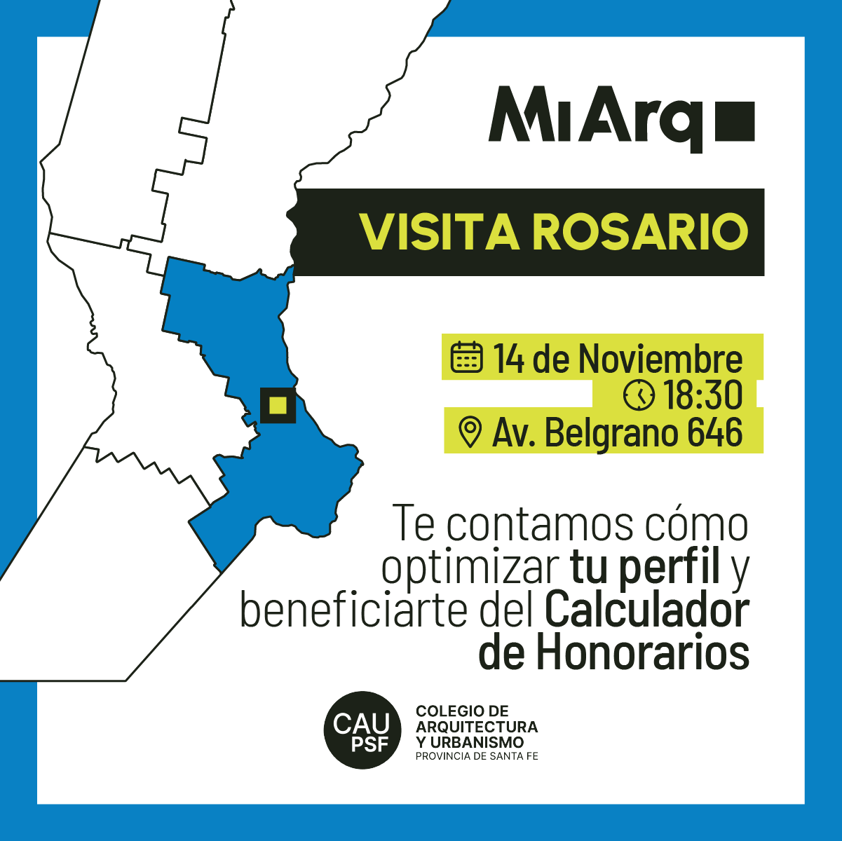 La capacitación en MiArq y Nuevo Sistema llega a Rosario