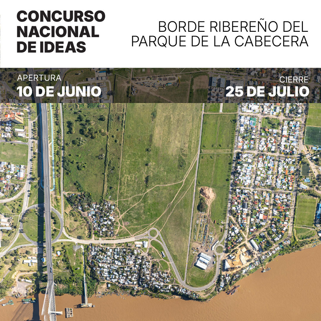 Consultá las bases y participá: abrió la convocatoria al Concurso Nacional de Ideas “Parque de la Cabecera”