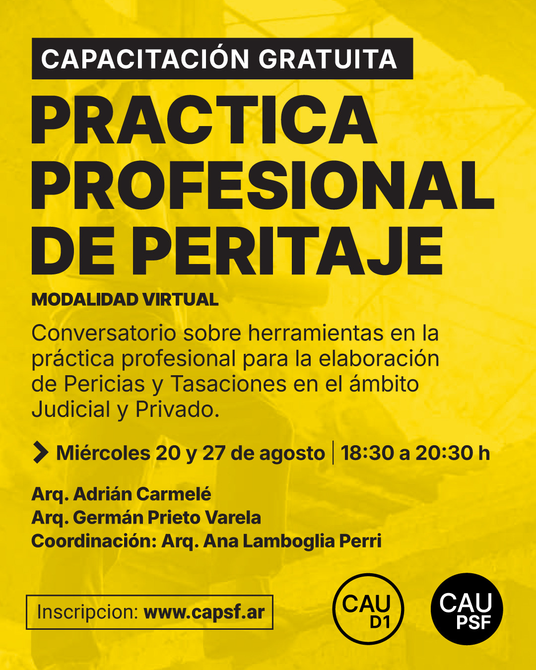 Práctica profesional para Pericias y Tasaciones