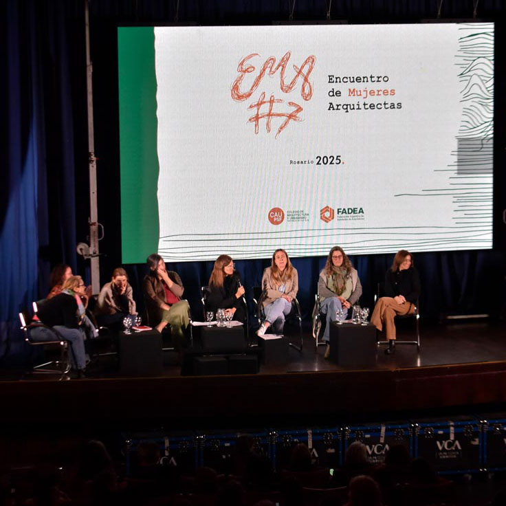 Una red que no para de crecer: récord de participantes en el 7º Encuentro de Mujeres Arquitectas en Rosario