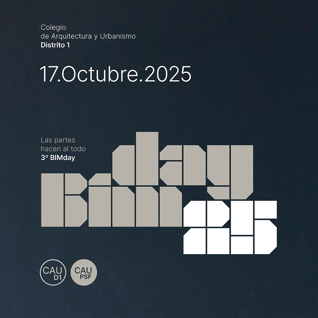 El CAUPSF invita: BIMday 2025, sin cargo para matriculados/as