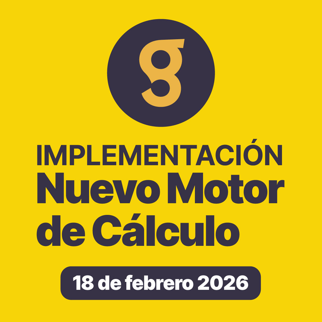 El Nuevo Motor de Cálculo entra en vigencia el 18 de febrero