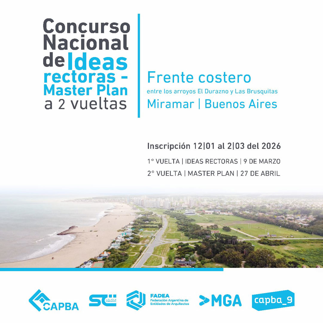 CONCURSO NACIONAL DE IDEAS FRENTE COSTERO DE MIRAMAR