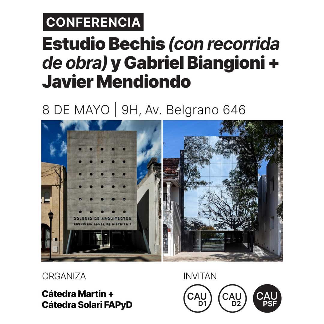 Recorrido y conferencia: sedes del CAUPSF en Rosario y Santa Fe