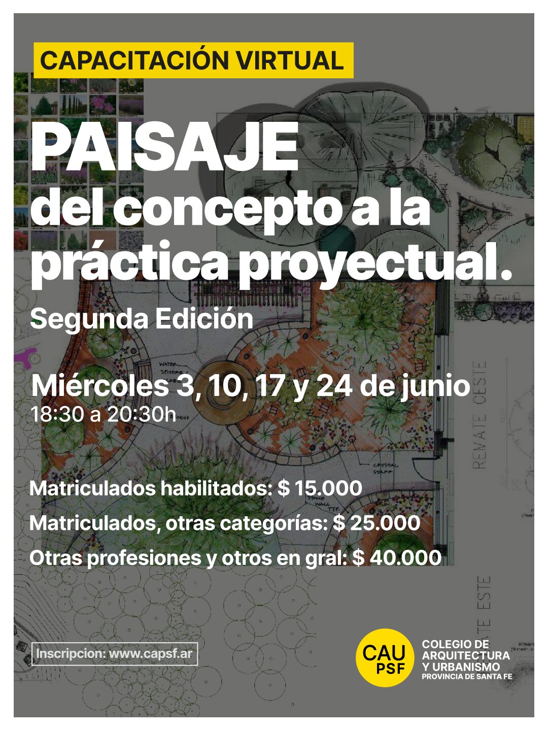 Curso "Paisaje: del concepto a la práctica proyectual" – Segunda Edición.